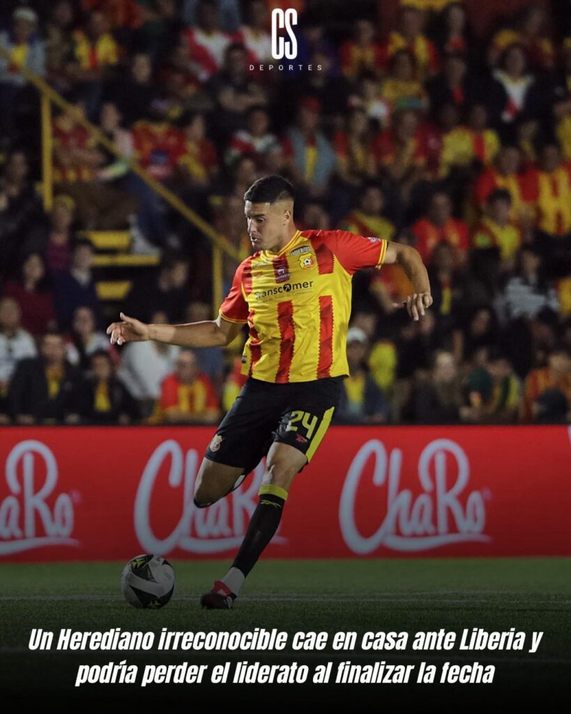 Un Herediano irreconocible cae en casa ante Liberia y podría perder el liderato al finalizar la fecha