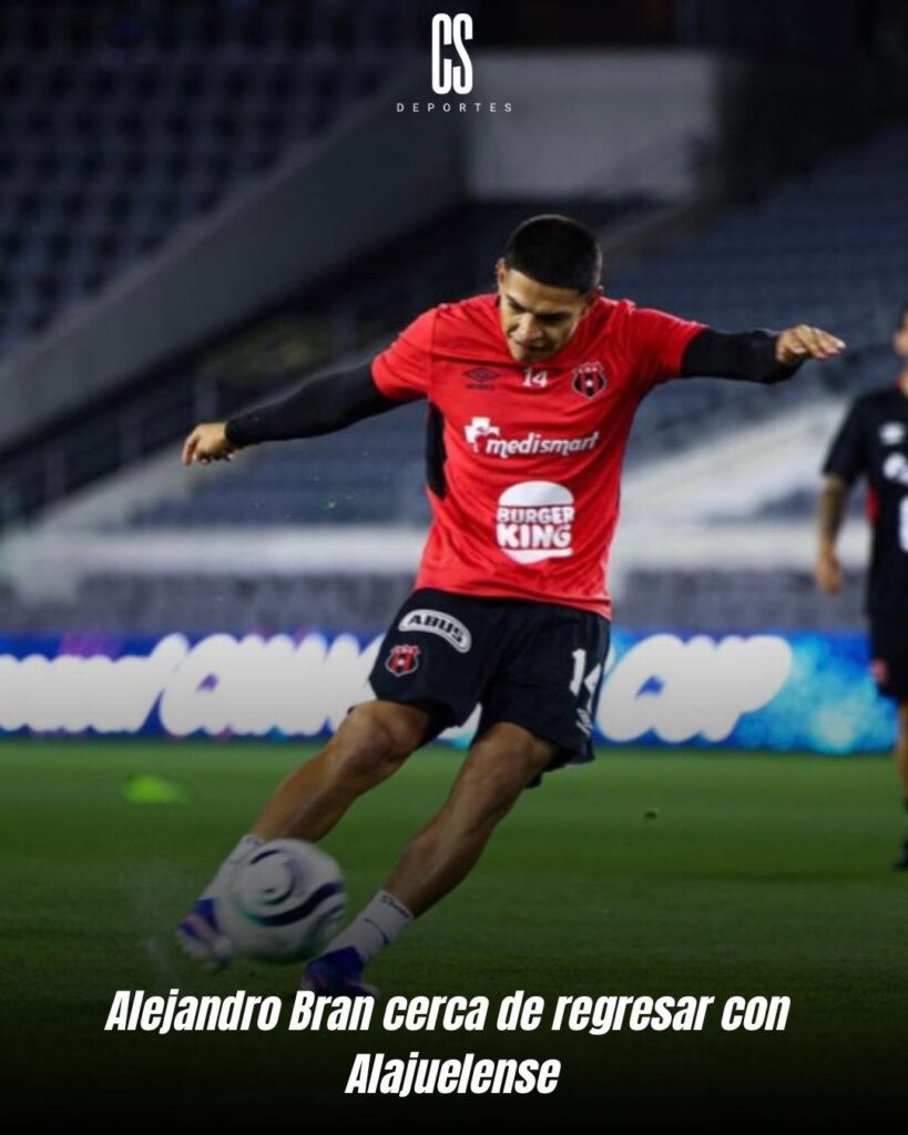 Alejandro Bran cerca de regresar con Alajuelense