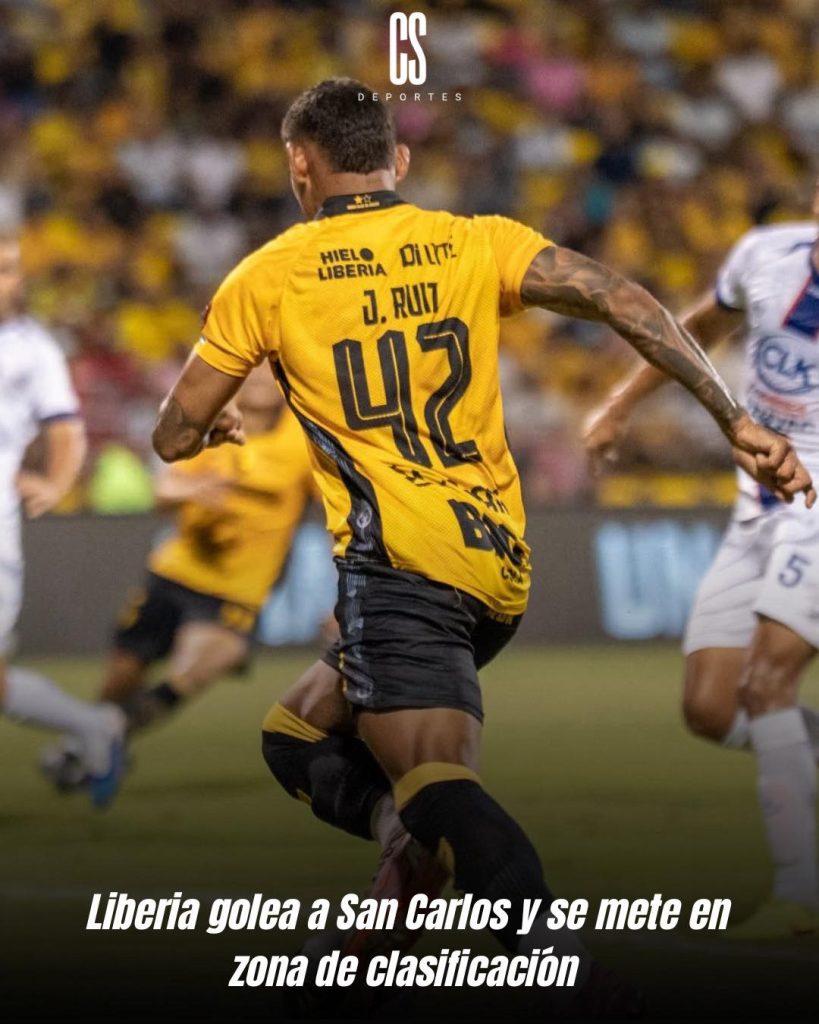 Liberia golea a San Carlos y se mete en zona de clasificación