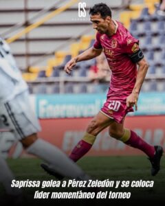 Saprissa golea a Pérez Zeledón y se coloca líder momentáneo del torneo